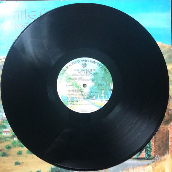 Little Feat Time Loves A Hero Vinyl Lp '77 - Picture 6 of 7